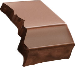 Source Caffeinated Milk Chocolate half Bar Piece sticker
